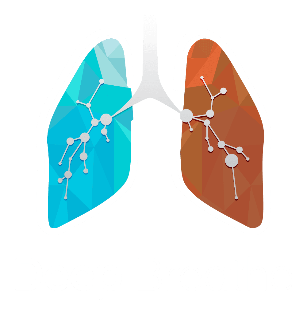 Deep Breathe Logo White on Transparent Background